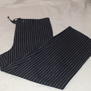 stretch wide leg pants